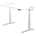 Zit-sta-bureau fellowes 9787001 staal, mfc zilver