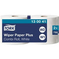Poetspapier tork 420 wit pak 2 stuks