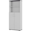 Hangmappenladekast germania 4249-588 grijs 2000 mm (h)