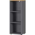 Boekenkast germania 4230-564 grijs 1200 mm (h)