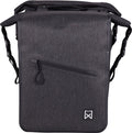 Willex dubbele tas combi 100% waterdicht zwart