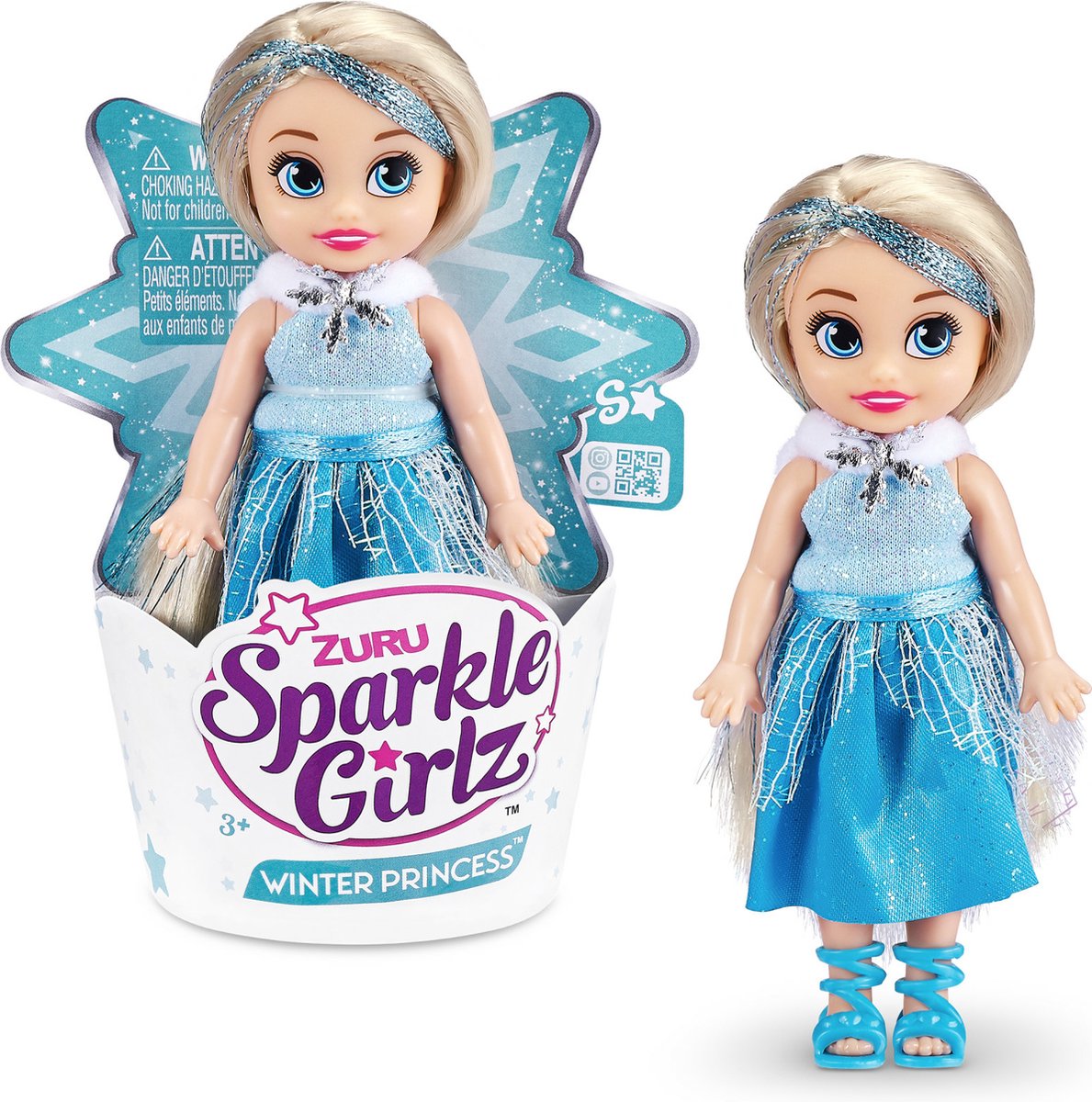 ZURU Sparkle Girlz Winter Princess Cupcake