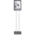 Vloerstandaard djois 500×1500×360mm grijs