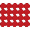 Whiteboard-magneten maul 6176125 rood pak van 20