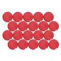 Whiteboard-magneten maul 6177125 rood pak van 20