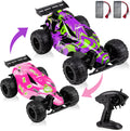 Overmax x-clash bestuurbare auto - 20 km h - 2 accu’s - bereik 100m - 2 carrosserie’s - offroad rc auto - buiten binnen - meisjes en jongens - afstandsbestuurbare auto voor kinderen volwassenen