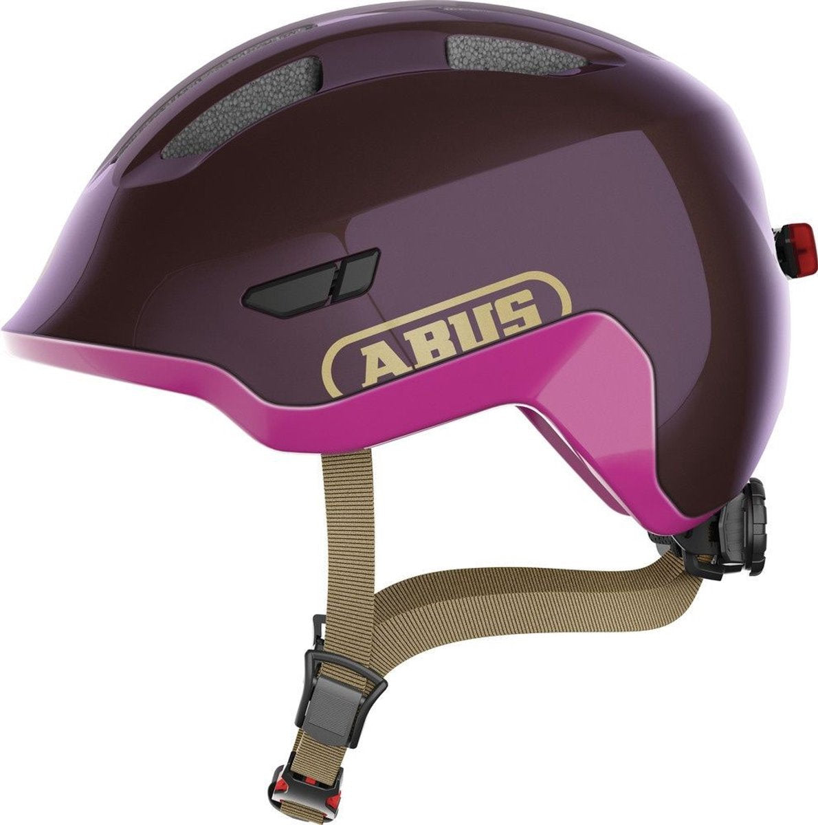 Abus Helm Smiley 3.0 Ace LED Royal Purple S 45-50cm