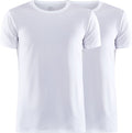 Craft core dry tee multi 2-pack m heren thermoshirt - wit