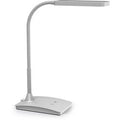 Maul pearly bureaulamp - led - kunststof metaal - zilver - dimbaar - touch bedienbaar - tafellamp