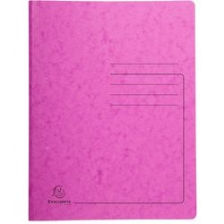 Map met veer exacompta 240227e a4 roze