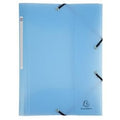 3-klepsmap exacompta 55172e a4 pastelblauw