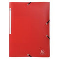 3-klepsmap exacompta 55085e a4 rood