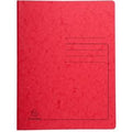 Map met veer exacompta 240225e a4 rood