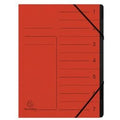 Sorteermap exacompta 540705e a4 rood