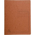Map met veer exacompta 240238e a4 bruin