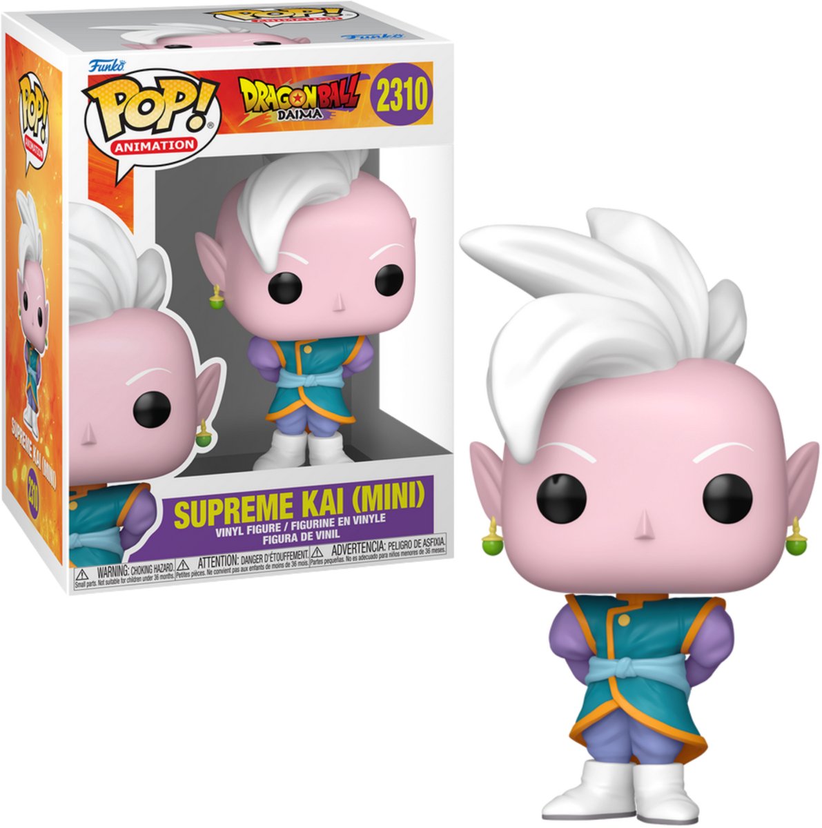 Funko dragon ball supreme kai (mini) vinylfiguur 2310 unisex pop! - neutraal - standard