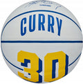 Wilson nba player icon mini - basketbal - wit - curry