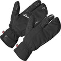 Gripgrab - nordic 2 windproof strenge winter lobster fietshandschoenen - zwart - unisex - maat s
