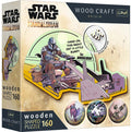 Trefl - puzzels - 160 houten puzzels - de mandaloriaan - hereniging lucasfilm star wars de mandaloriaan fsc mix 70% .
