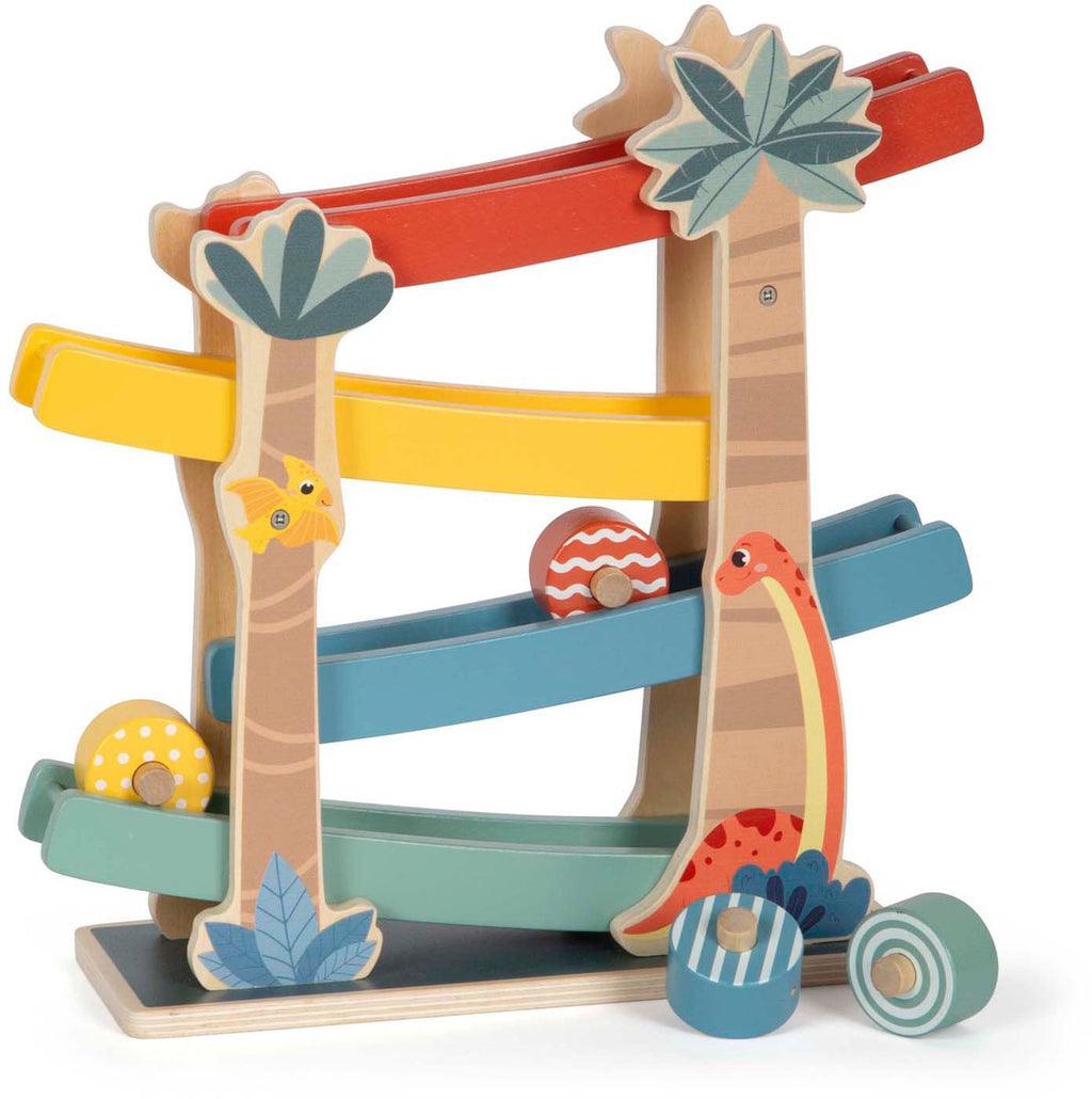 Small Foot - Holzkugelbahn Dino