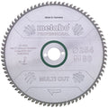 Metabo 628223000 multi cut cirkelzaagblad - 254 x 30 x 80t hout epoxy aluminium kunststof