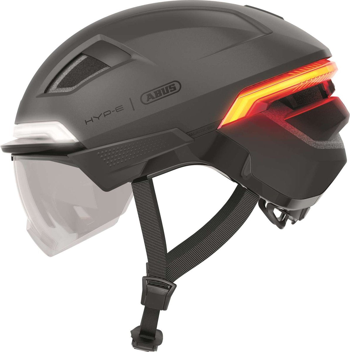 Abus fietshelm hyp-e ace volcano titan s - 51-55 cm - zwart - geschikt voor gebruik op speed pedelecs - elektrische fietsen - snorfietsen - nta-8776 685 g