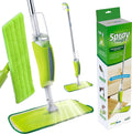 Greenblue vloerwisser met spray functie met 2 extra vervanging gb830