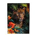 Dijk natural collections muurkunst luipaard canvas glans 70x100cm