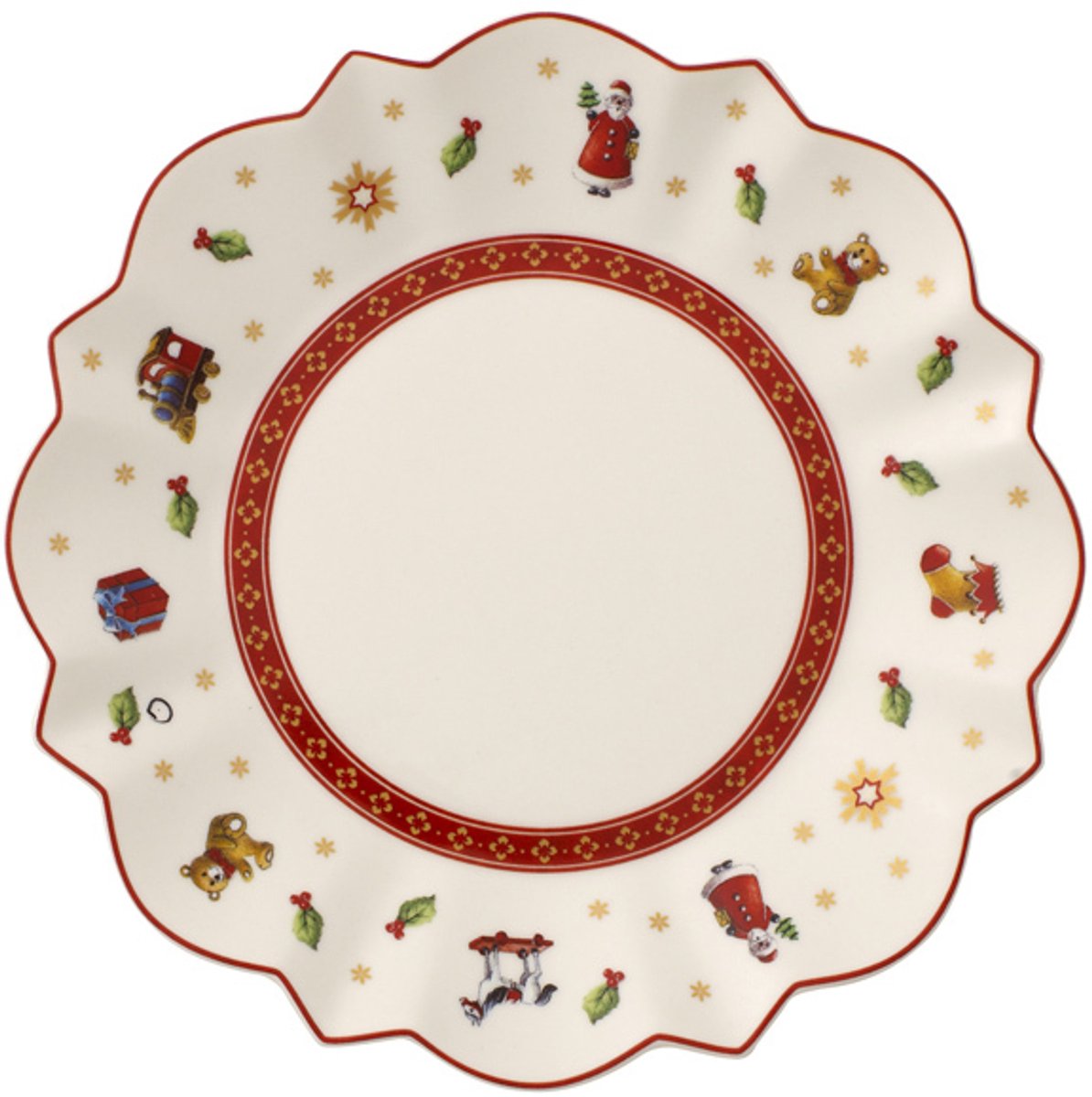 Villeroy boch toy's delight gebaksbord - 17 cm - wit