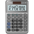 Casio rekenmachine ms-100fm grijs 10 cijfers