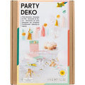 Feestdecoratie folia girls papier multikleur