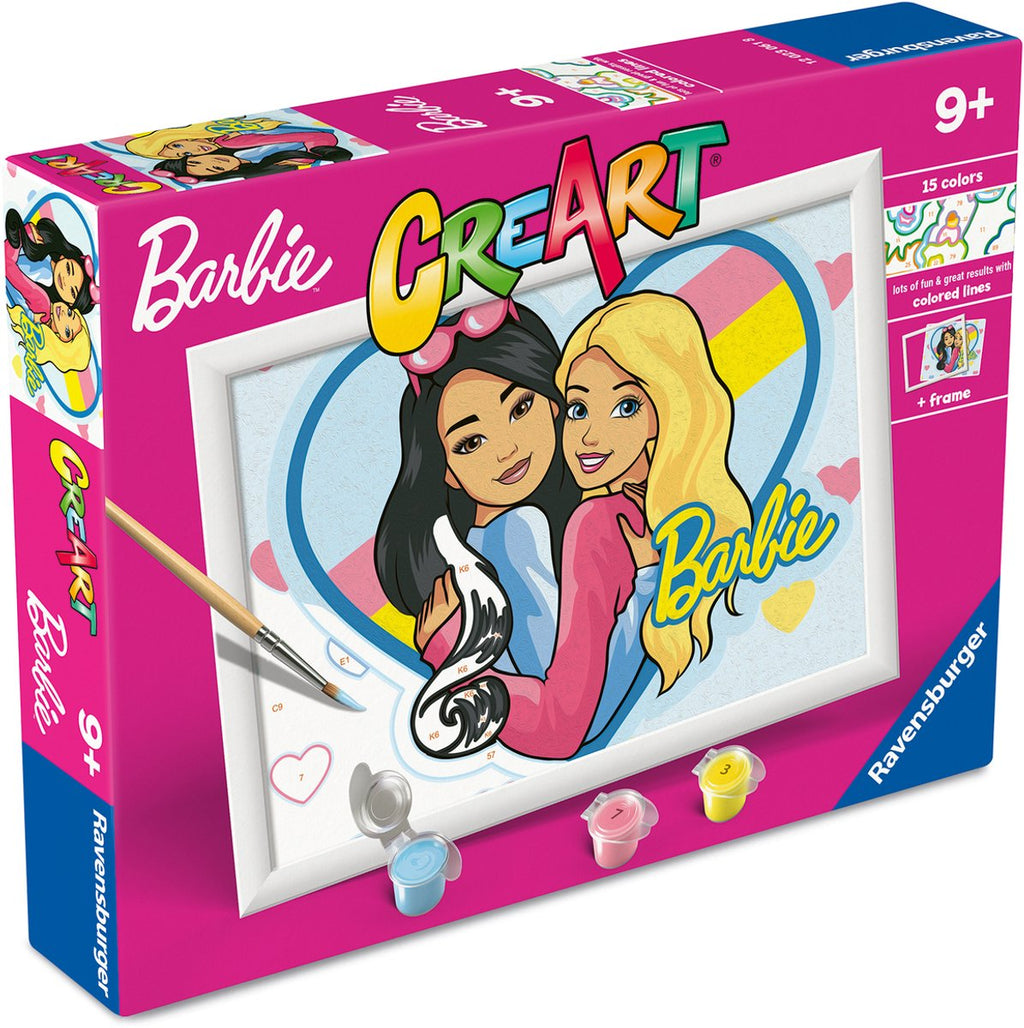 Ravensburger Creart Malen nach Zahlen – Barbie Duo