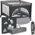 Lionelo bonnie kinderbox - kinderbed - tot 15 kg -zijwanden van luchtige gaas - ruime speelruimte - systeem voor snel in- en opvouwen - meegeleverde draagtas