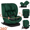 Lionelo bastiaan 4in1 - autostoel isofix 360° draaibaar - van geboorte tot 12 jaar (40-150 cm groep 0 1 2 3) - rwf fwf - memory foam - sideprotect - volledig verstelbaar - comfortabele brede zitting - autostoeltje i-size
