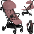 Lionelo agia buggy – lichtgewicht 7,3 kg – compacte inklapbaar – ligstand en grote zitting – wielen met vering – bekerhouder – kinderwagen vanaf 6 maanden tot 22 kg – plooibuggy - reisbuggy wandelwagen - kinderbuggy