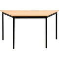 Trapeziumvormige tafel sodematub ft147trap-1111 beuken zwart