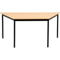 Trapeziumvormige tafel sodematub ft168trap-1111 beuken zwart