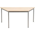 Trapeziumvormige tafel sodematub ft168trap-6515 esdoorn zilver