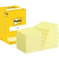 Post-it notes | 100 vel | ft 76 x 76 mm | geel | pak van 12 blokken