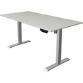 Zit-sta-bureau kerkmann 10227111 move 1 lichtgrijs; zilver