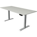 Zit-sta-bureau kerkmann 10227611 move 1 lichtgrijs; zilver
