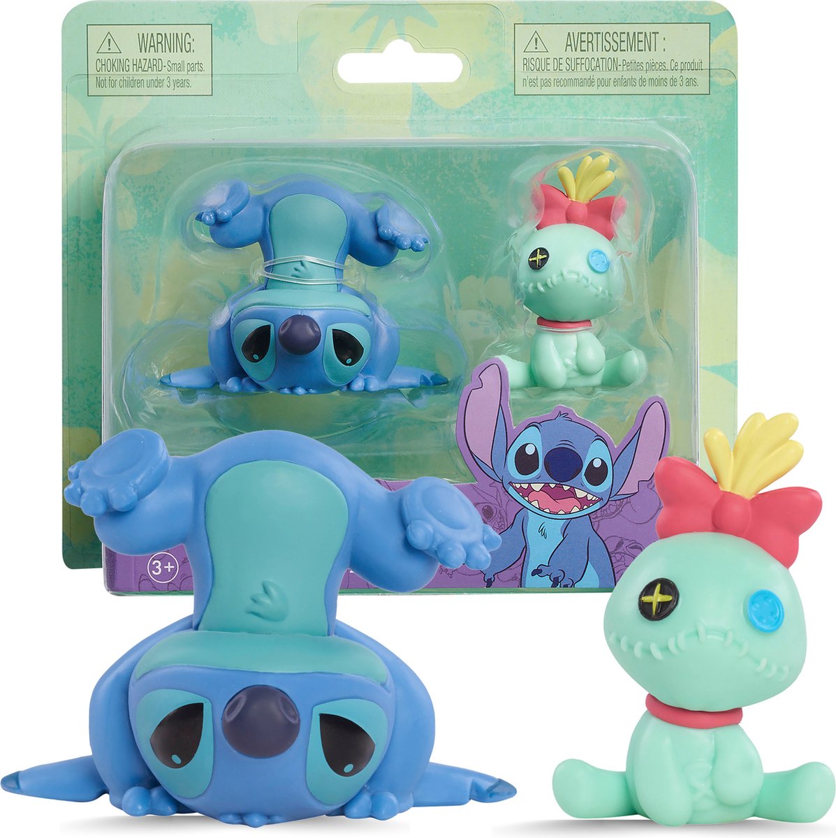 Spectron Stitch und Scrumple Figuren, 2 Stück.