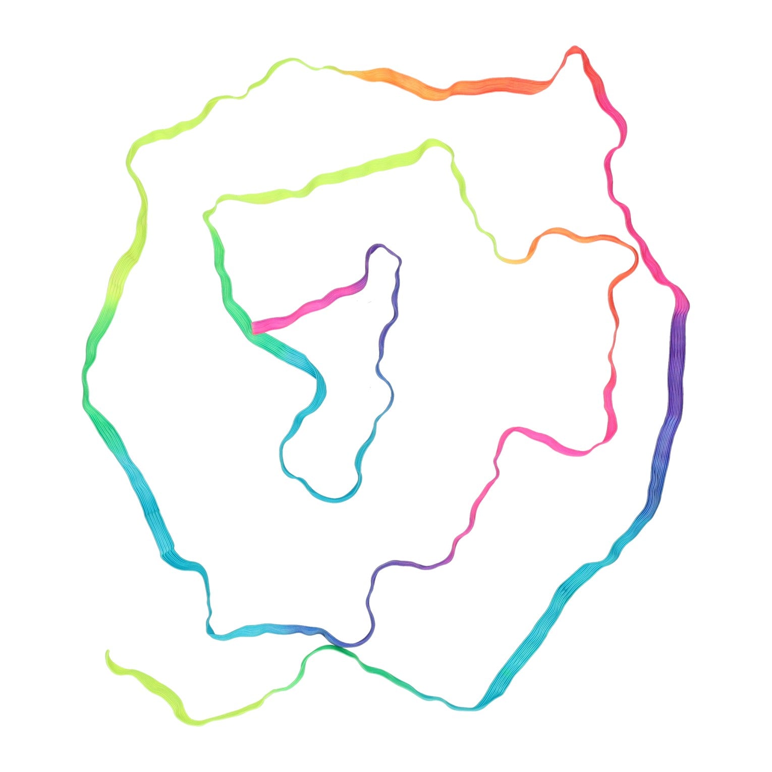 Regenbogen-Gummiband, 3 Meter