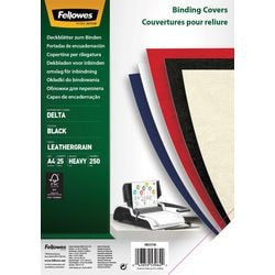 Fellowes schutbladen - a4 - zwart - 25 stuks - fsc