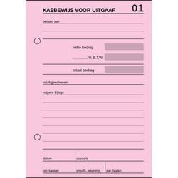 Sigel kasbewijs uitgaaf expres a6 100 vel