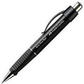 Faber-castell pen grip plus ball m zwart 5 stuks