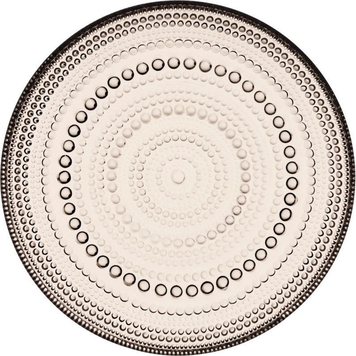 Iittala - kastehelmi - plat bord 17cm linen