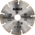 Dewalt dt3711-qz - diamentzaagblad - 125mm - segment - voor beton