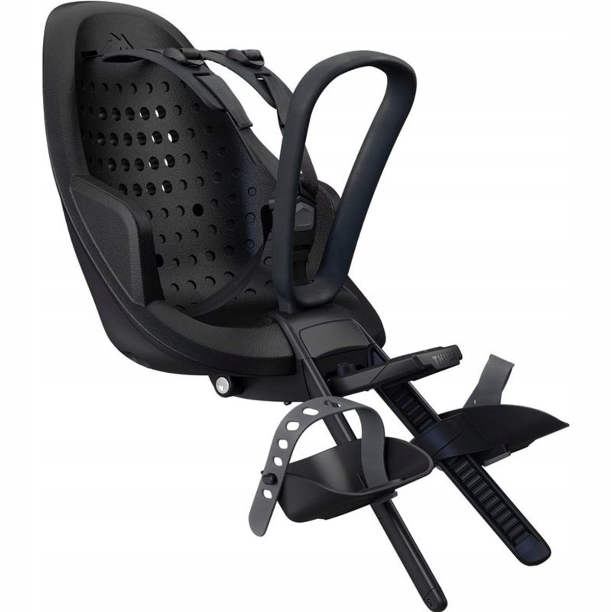 Thule yepp 2 mini - fietsstoeltje - voorzitje - midnight black