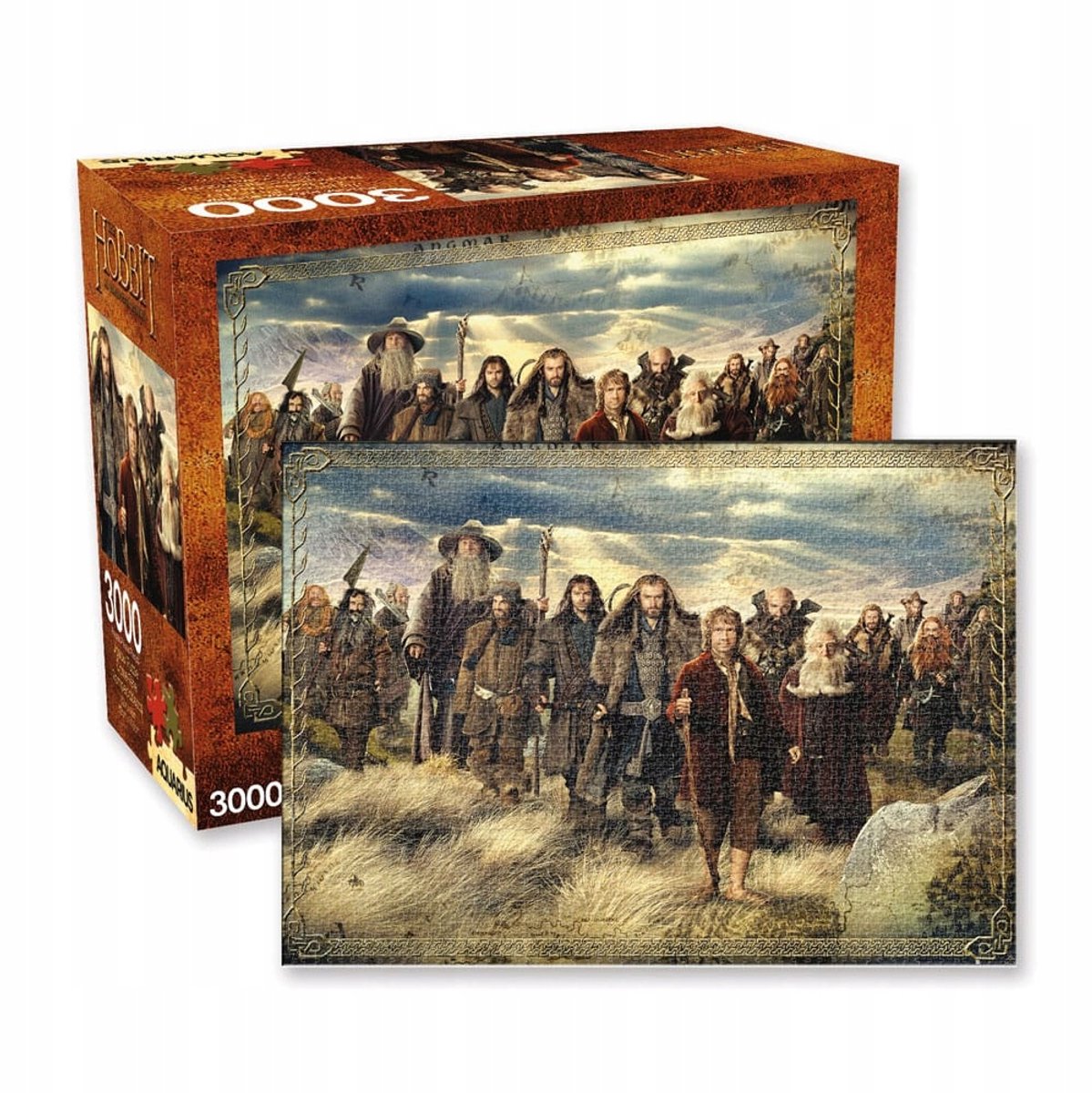 Aquarius hobbit onverwachte reis puzzel 3000 stukjes